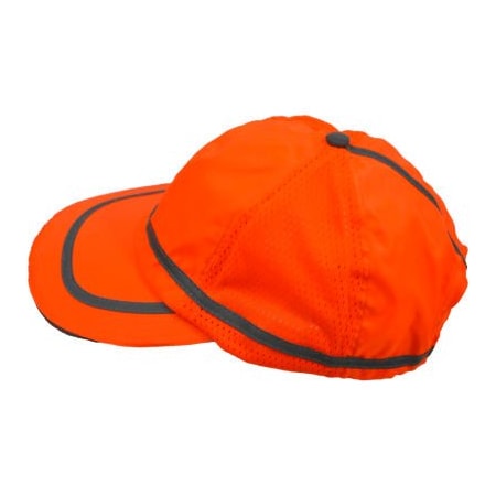 Petra Roc Inc Petra Roc Hi-Visibility Baseball Cap, Polyester Mesh/Oxford, Orange, One Size OBC-S1